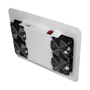 Блок вентиляторный для напольных шкафов TLK серий TFR, TFL, TFE, 4 вентилятора, без шнура питания - 