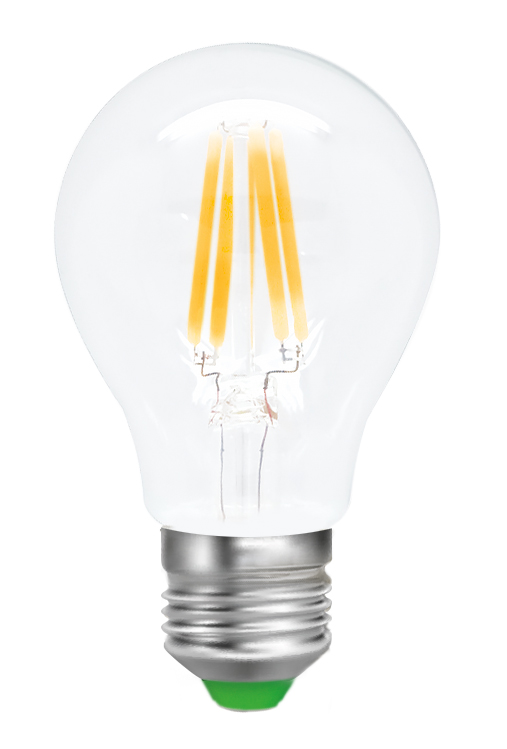 Лампа LED A60 Filament Smartbuy, Е27, 5 Вт / 35 Вт, 4000 К, холодно-белая