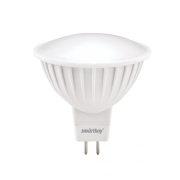 Лампа LED MR16 Smartbuy, Gu5.3, 5 Вт / 35 Вт, 4000 К, холодно-белая - 
