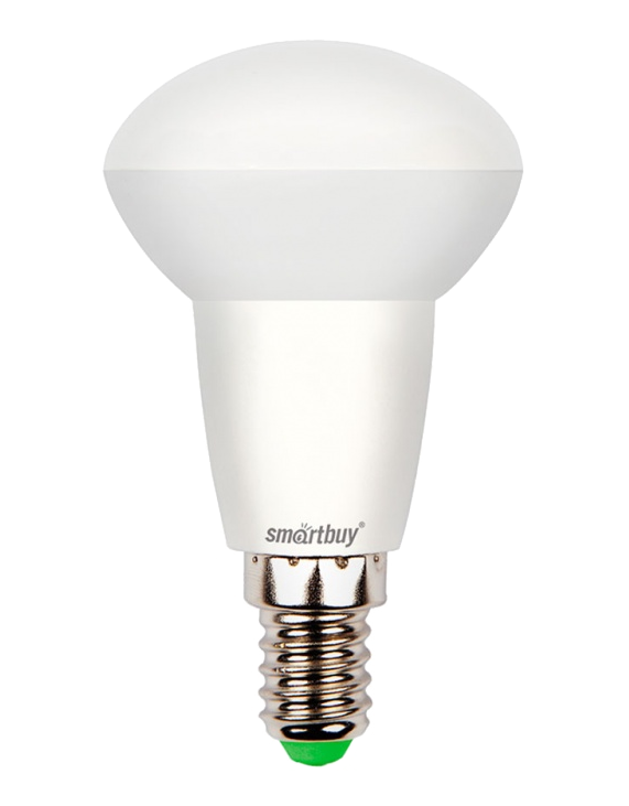 Лампа LED R50 Smartbuy, Е14, 6 Вт / 50 Вт, 3000 К, тепло-белая