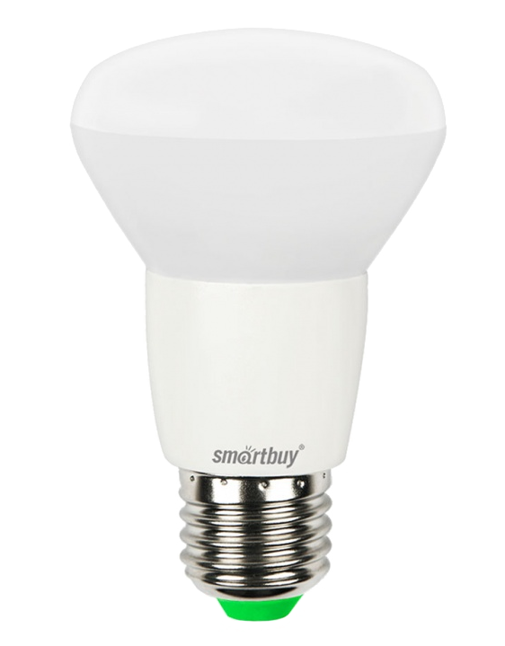 Лампа LED R63 Smartbuy, Е27, 6 Вт / 45 Вт, 3000 К, тепло-белая