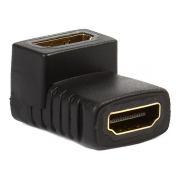 Переходник HDMI(гнездо) - HDMI(гнездо) Smartbuy, под углом 90° - 