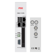 IP приемник, ресивер DVB-S2-сдвоенный модулятор PAL D/K; DMM-1710PM-02S2 PBI - 