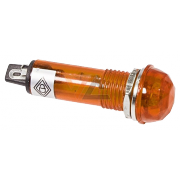 Индикатор 10.2 мм 220 V граненый, желтый (RWE-205) - 