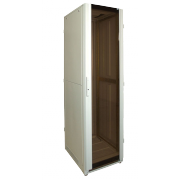 Шкаф напольный 19" 42U (2100 x 600 х 1000) дверь стекл./мет. Ижтехноком - 