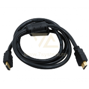 Шнур HDMI - HDMI GOLD Rexant, с фильтром, 2 м - 