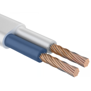 Кабель электрический ШВВП 2 x 0.75 ГОСТ, белый, 200 м - 