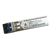 Модуль SFP Carrot, 1000Base-LX, 1310, 20 км, 2xLC, DDM - 