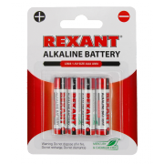 Элемент питания алкалиновый AAA Rexant - 
