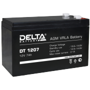 Батарея аккумуляторная DT 1207 Delta 12В, 7 Ач - 