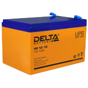 Батарея аккумуляторная HR 12-12 Delta 12В, 12 Ач - 