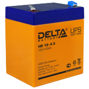 Батарея аккумуляторная HR 12-4.5 Delta 12В, 4.5 Ач - 