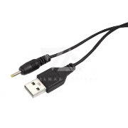 Шнур USB A(штекер) - DC(штекер) 0.7 - 2.5 мм (шнур + адаптер) Rexant, 1 м - 