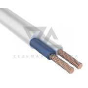 Провод соединительный ПВС 2 x 2.5 мм ГОСТ, белый, 100 м - 