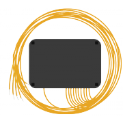 Делитель оптический 1x10, 1310/1550, равномерный, неоконцованный - 