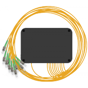 Делитель оптический 1x10, 1310/1550, равномерный, FC/APC - 