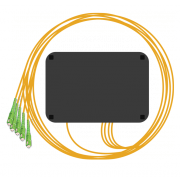 Делитель оптический PLC 1x4, SC/APC - 