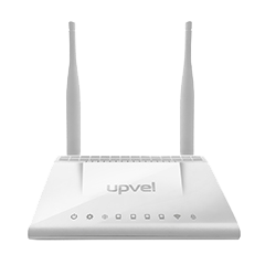 Wi-Fi роутер ADSL2+ UR-344AN4G v1.2 UPVEL, 2 антенны 5 дБи, 1 порт WAN + 4 порта LAN