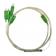 Делитель оптический PLC 1х4, миникорпус, SC/APC, 0, 9 мм, X-Line - 
