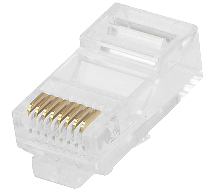 Разъем RJ45 8P8C CAT5е X-Line, 100 шт/упак Разъем RJ45 8P8C CAT5е X-Line, 100 шт/упак