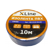 Изолента ПВХ 15 мм x 10 м X-Line, синяя - 