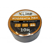 Изолента ПВХ 25 мм x 10 м X-Line, черная - 