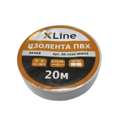 Изолента ПВХ 15 мм x 20 м X-Line, белая - 