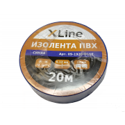 Изолента ПВХ 19 мм x 20 м X-Line, синяя - 