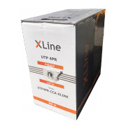 Кабель UTP 4PR 24AWG CAT5e X-Line, CCA, 305 м - 