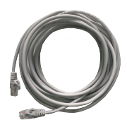 Патчкорд UTP 40 м X-Line, CAT5е, серый, литой, LSZH - 