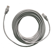 Патчкорд UTP 15 м X-Line, CAT5е, серый, литой, LSZH - 