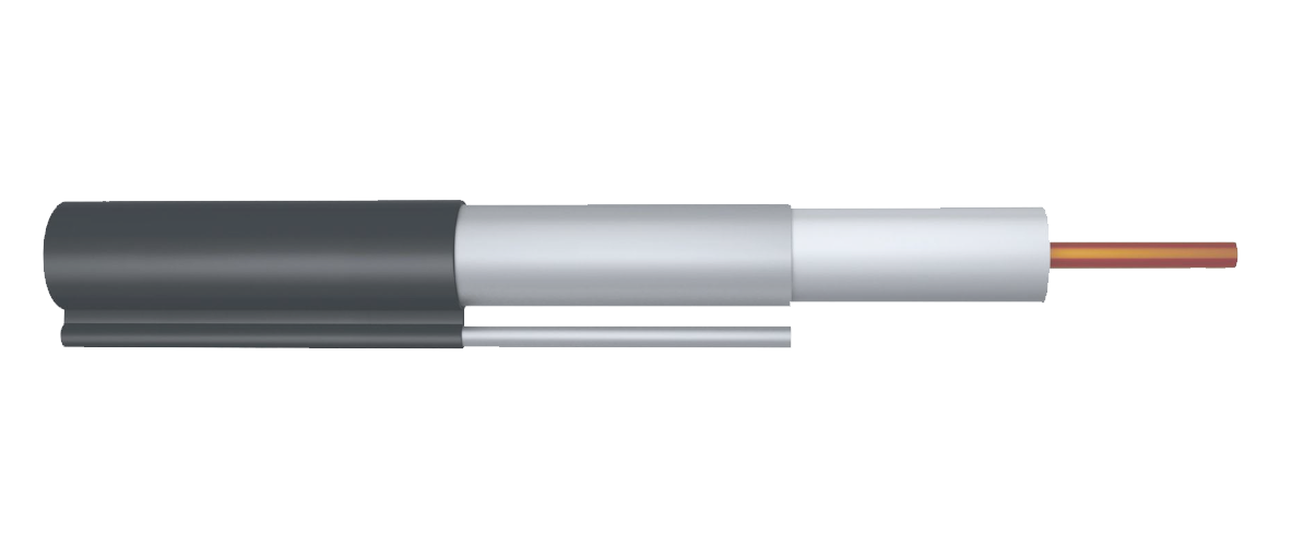 Кабель коаксиальный QR 540 X-Line, с тросом JCAM 109, 500 м