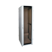 Шкаф напольный 19" 42U (600 x 800 х 2100) дверь стекл./мет. Ижтехноком - 
