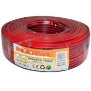 Кабель акустический RED-BLACK 2 х 1.0 мм Rexant, 100 м - 