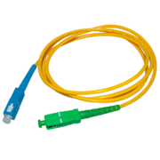 Патчкорд оптический SC/APC-SC/UPC SM, 1 м - 