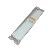 Хомут 400 мм x 5 мм Rexant, белый, 100 шт - 