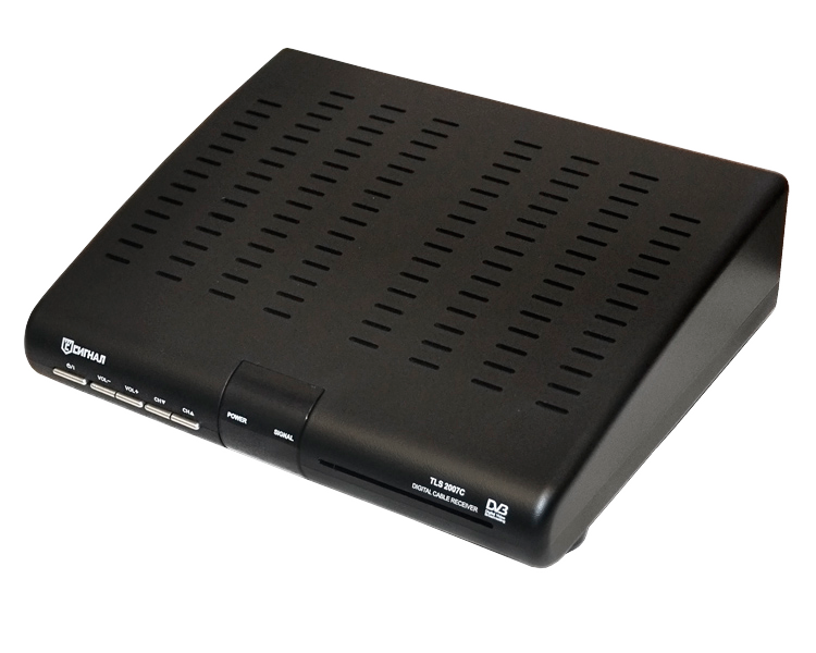 Приемник кабельный TLS2007C Сигнал, MPEG-2, SD, Conax, Cerber