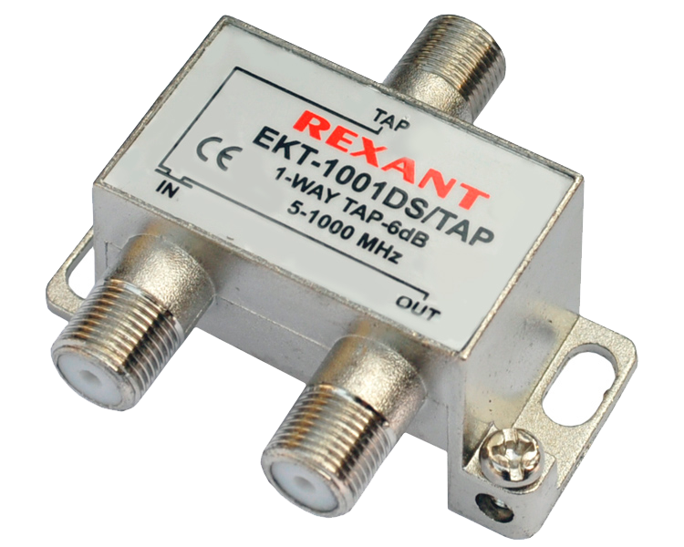 Ответвитель на 1 1-WAY TAP на 6 дБ Rexant