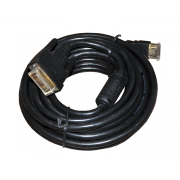 Шнур HDMI - DVI-D GOLD Rexant, с фильтром, 7 м - 