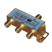 Делитель на 3 в упаковке 3-WAY Splitter Gold (+ 4 F-разъема) Rexant - 