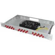 Кросс оптический стоечный КРС-24 1U FC/UPC - 